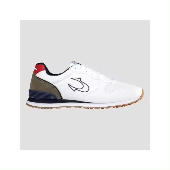 Zapatillas John Smith Vikar Bco/Rojo - 1