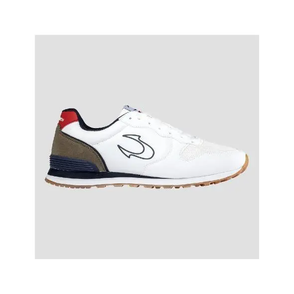 Zapatillas John Smith Vikar Bco/Rojo - 1