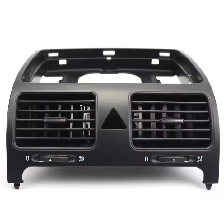 Aplicación a la ventilación de salida de aire acondicionado del Panel de Instrumentos del Volkswagen Golf 5 MK5 2004-2009, ventilación Central. - 1