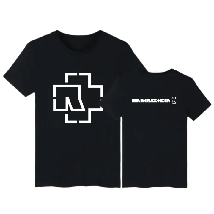 Camiseta Premium Rammstein Musica Metal Calidad 190grs 100% algodon Unisex - 1