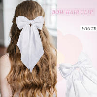 Diademas De Satén Sólido Para Niñas Colores Rosa/Negro/Blanco Accesorios De Cabello Para Mujer Diadema De Clip De Moda Para Primavera - details 14