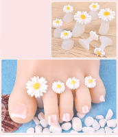 8Pcs Separadores De Dedos Para Pintura De Uñas De Silicona Suave Para Pedicura Conjunto De Espaciadores Para Pies - details 12