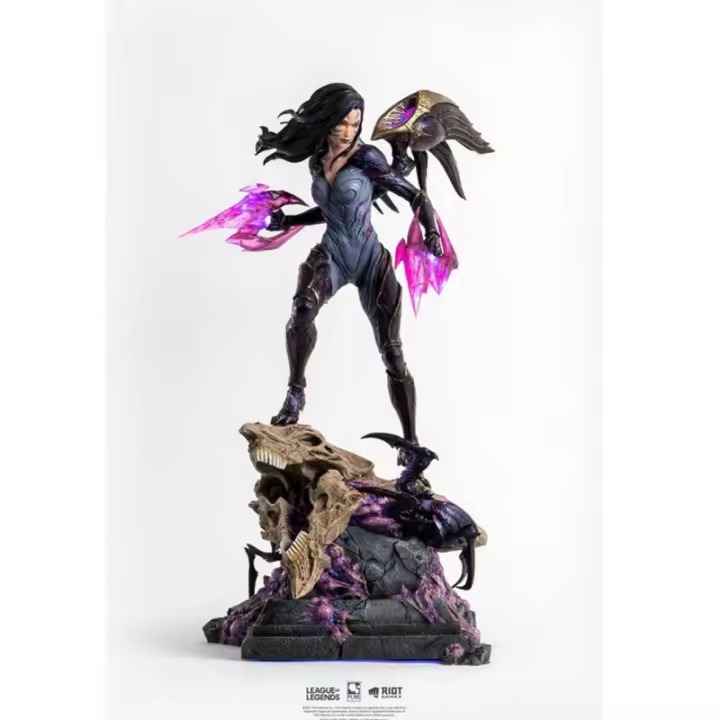 Figura League Of Legends Kai'sa 1 - 4 58 Cm - Fantástica Estatua con Luz de Poliresina - 1