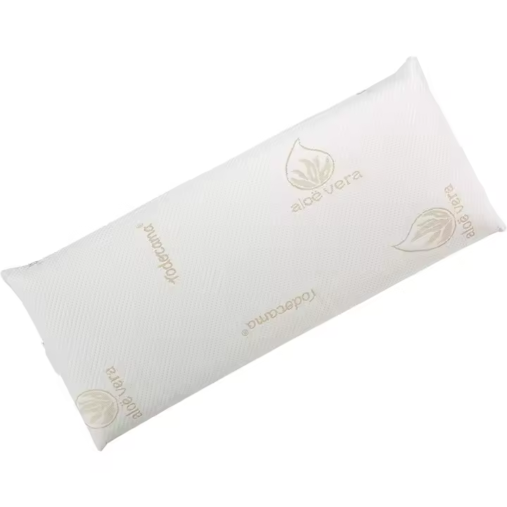 STARLEY- Almohada viscoelástica con núcleo 100% Viscoelástico, Tejido de Aloe Vera, Anti ácaros, Anti bacterias, Termorregulable y Ergonómica. Libera la presión Cervical - 1