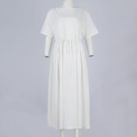 Vestido Bohemio De Verano Para Mujer Estampado Floral Casual Manga Corta Botones Estilo Playa Midi Elegante Robe O-Neck - details 27
