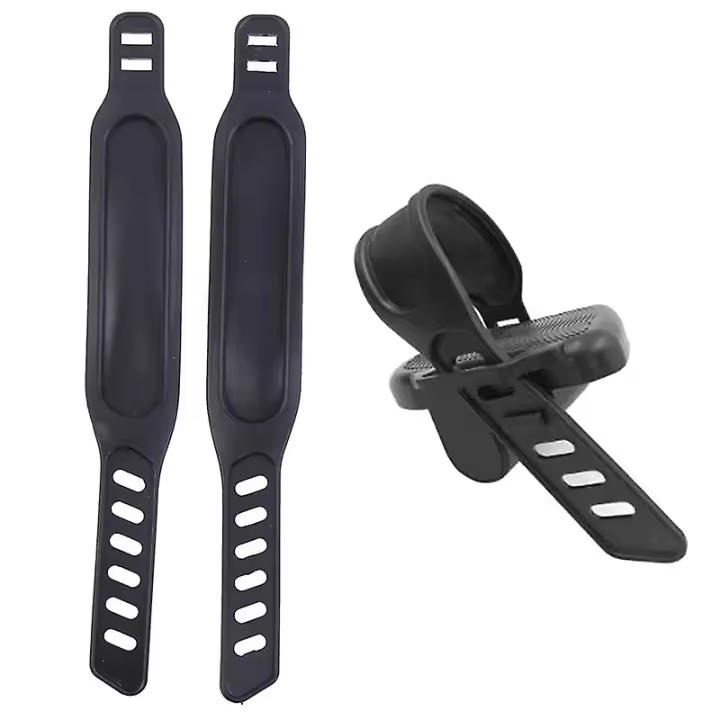 1 par Nuevo ejercicio Bicicleta pedal Correas estribo Correa fitness equipo Accesorios - 1