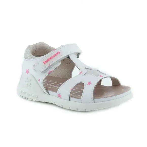 Sandalias de niña Biomecanics 212169-B Blanco Biomecanics IBIO21E76 - 1