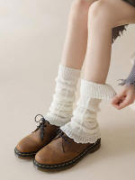 Pareja De Calcetines De Uniforme JK Para Mujer Calcetines Lolita De Bolitas Suaves Y Cómodos De Poliéster Versátiles Con Patrón De Elefante - details 0