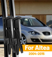 Limpiaparabrisas Delantero IZQ Para SEAT Altea 2004-2015 Láminas De Limpieza De Ventosa Natural De Goma Negro Resistentes a Temperaturas Extremas +158℉ a -40℉ - details 0