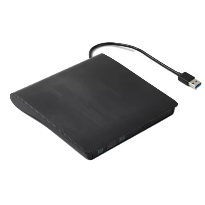 AMMTOO Controlador Externo De CD DVD USB 3.0 Portátil Compatible Con DVD-R DVD-RW Para Reproductor De DVD Para PC Y Laptop Windows 10/8/7 - 1