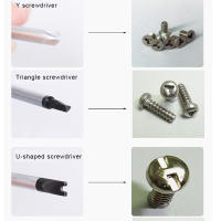 Destornillador Multifuncional Con Mango Antideslizante Tipo U Y Interior Cross Herramienta De Reparación Con Punta De Acero Inoxidable - details 2