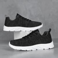 Zapatos De Correr Para Hombre Transpirables Zapatillas Deportivas Ligeros Antideslizantes Mesh Tenis De Caminar Exterior Correa De Lazo Flats Para Adultos - details 5