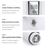Mini Analizador Electrónico Portátil 4 En 1 Salinómetro LED Medidor De Salinidad TDS/SG/Temperatura Para Cocina Alimentos - details 6