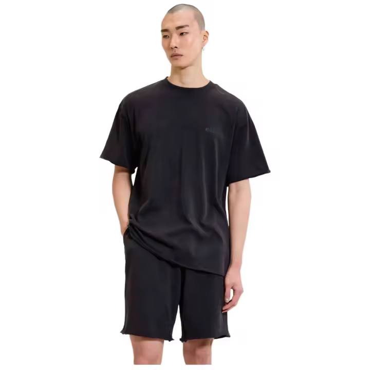 Camiseta de Manga Corta ELLESSE Darryl para hombre en color negro - 1