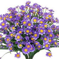Bouquet De Flores Artificiales De Margarita Blanca Para Decoración De Hogar Y Jardín Estilo Seda Para Bodas Y Fiestas - details 3
