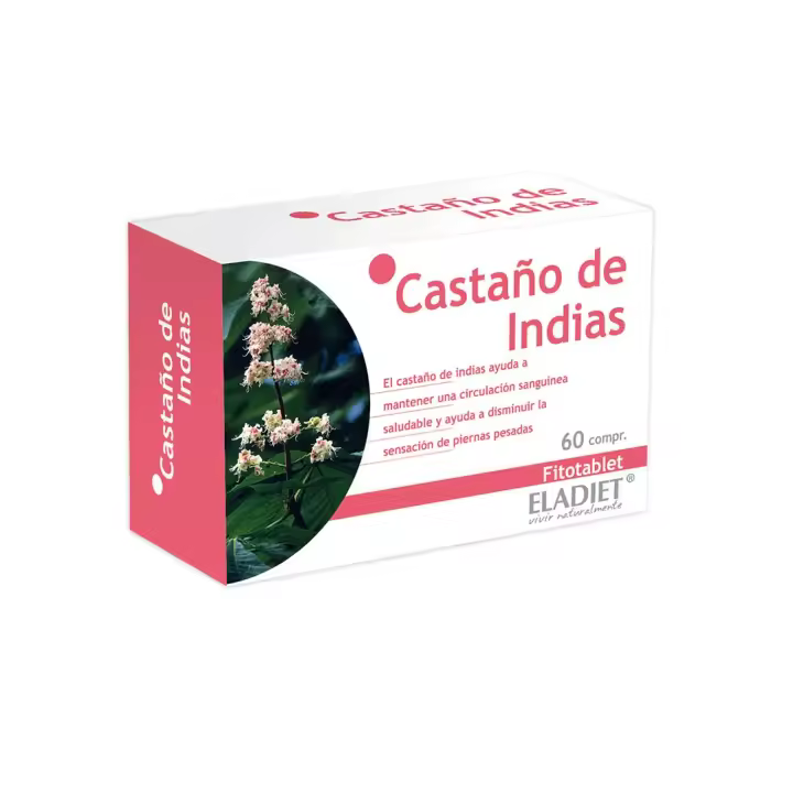 Eladiet Castaño de Indias 60 Comprimidos - Mantiene Circulación Sanguínea Normal - 1
