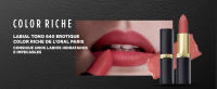 L'Oréal Paris Maquillaje | Cofre de Maquillaje con máscara de pestañas Lash Paradise, Labial Color Riche Matte en tono 640 Erotique y Mini liner Le Khôl de Regalo - details 3