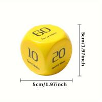 2 PC Dados De Fitness Deportivos (6 Caras) Juegos Para Clases De Fitness Y Ejercicio En Grupos Incluye Push-Ups Sentadillas Respiraciones Saltos - details 1