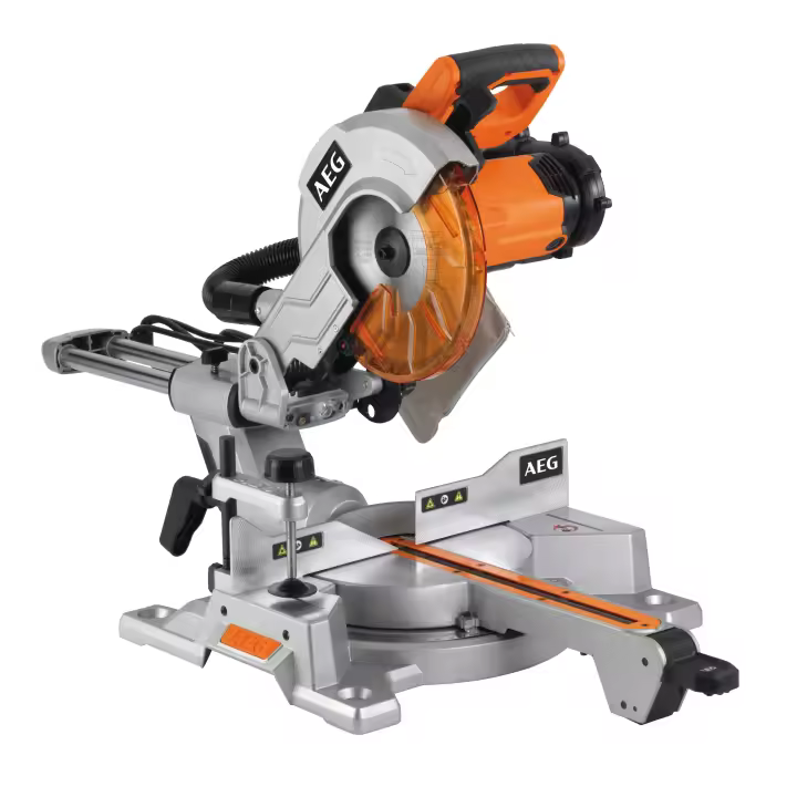 Ingletadora Telescópica AEG 1.800W 254mm - Potente Motor de 1800W - 1
