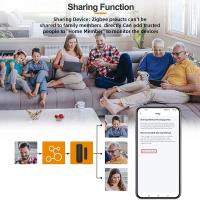 Sensor De Alarma Para Puerta Y Ventana ONENUO Tuya Smart Zigbee Detector De Apertura Y Cierre Compatible Con Alexa Y Google Home - details 6