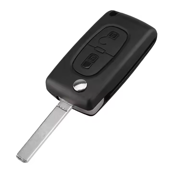 Ociodual Mando Llave Funda Carcasa CE0523 VA2 Key Case para Peugeot 206 207 306 307 308 407 607 806, Citroen C2 C3 C4 C5 C6 - 1
