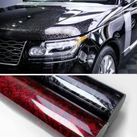 Pegatina De Fibra De Carbono Forjada En Vinilo Azul Para Empaque De Coche Tecnología De Agujeros De Aire Accesorios De Coche Resistentes Al Scratch - details 13