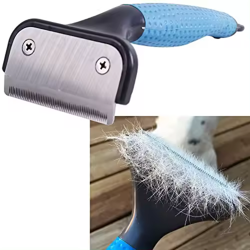 Peine Cepillo Profesional Perro Gato para Aseo de Mascotas 17 * 7.5 cm (Color al Azar) BPS-7017 - 1