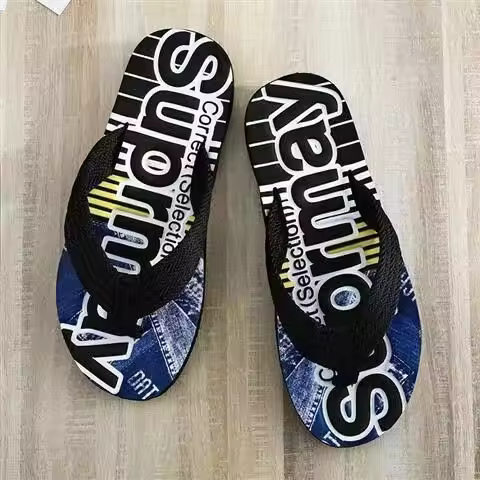 HY Zapatillas De Playa Para Hombre 2023 Antideslizantes Y Ligeras Sandalias Casuales Para Exterior Y Interior Color Negro Verde Militar Azul Oscuro Kaki Tallas 39-45 - 1