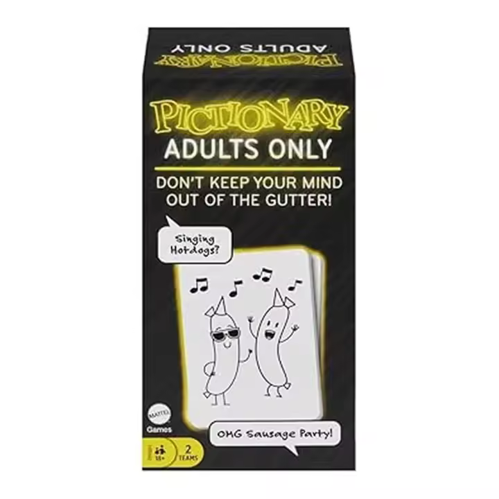 Mattel Games Pictionary Adults Only Juego de Mesa JCM29 - 1