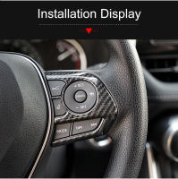 Pegatina De Botón De Volante Para Toyota RAV4 XA50 Corolla E210 Híbrida 2019-2024 Cubierta De Accesorios De Coche ABS Plástico - details 8