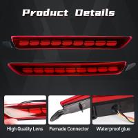Luz De Reflejador Para Parachoques Trasero De Coche Para Mazda CX-30 CX50 CX-50 2020 2021 2022 Con Señal Dinámica De Giro Freno Luz De Conducción LED 12V - details 1