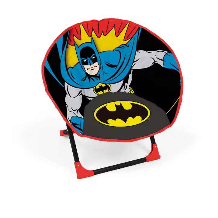 ARDITEX BT16165 Silla con forma de luna de 50x50x50cm de WARNER BROSS-Batman - 1