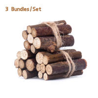 3 Bundles De Madera Para Fogata En Miniatura Para Casa De Muñecas 1:12 Decoración De Fiesta Y Vida En La Casa Accesorios De Juguete - details 0