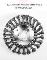 Cabeza De Trimmer De Hierba Universal Upgrade 6/8/10 Pulgadas Rueda De Acero Para Motosierra Jardín Trimmer De Hierba - details 3