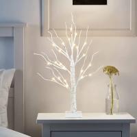 Lámpara De Árbol De Birka Con 24 LEDS Luz Twinkling USB Para Decoración De Exterior Y Dormitorio Luz Nocturna Festiva - details 5
