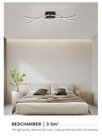 Lámpara De Techo LED Moderna Rotatable Y Tricolor Para Decoración De Hogar Luz Dimmable Para Sala De Estar Y Dormitorio - details 8