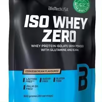 Biotech Usa Iso Whey Zero Cookies&Cream 500G - 1