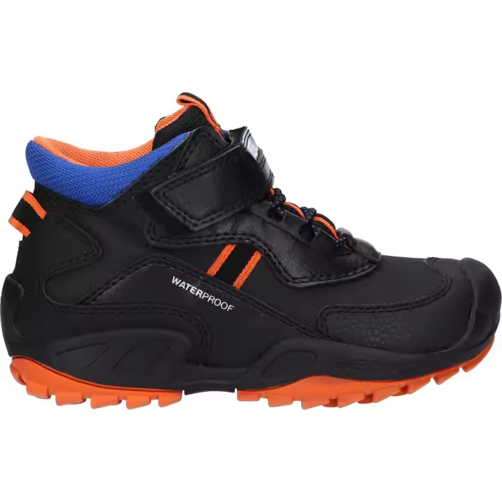 Botines de Niño y Hombre GEOX J16CBA 0CEBU J NEW SAVAGE BOY WPF C0038 BLACK-ORANGE - 1