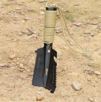 Shovel Multifuncional Para Camping Y Senderismo Herramienta De Sobrevivencia Con Regla Destornillador Y Llave De Hexágono Tamaño M - details 10
