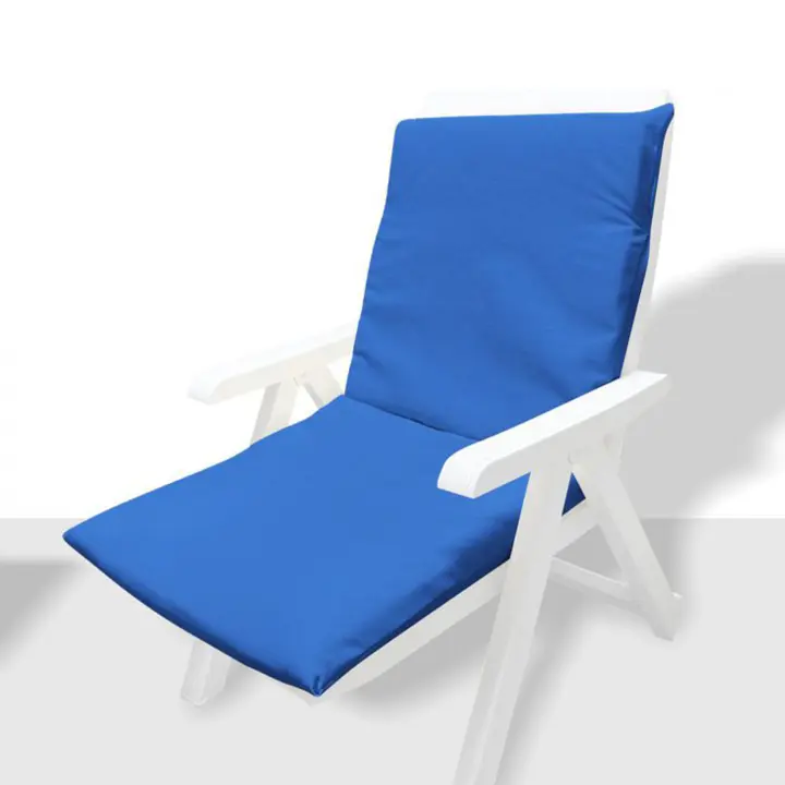 GREATOYAR Cojín Tumbona, Colchoneta Tumbona Acolchada, Cojín Acolchado de Fibra, Tela Polyester, para Exteriores Terraza Jardín Viaje Playa, 120x55x8cm / 180x55x8cm - 1