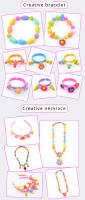 Kit De Joyería DIY Para Niñas Con Perlas Pop Creativas Y Colores Brillantes Para Crear Pulseras Y Accesorios De Moda Juguete Educativo Para Niños - details 8