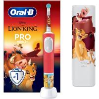 Oral-B Pro Kids - Cepillo de dientes eléctrico para niños a partir de 3 años, incluye modo Sensitiv+ para cuidado dental, cerdas extrasuaves, 1 cabezal de repuesto, 1 estuche de viaje, color blanco【ROUA】 - details 0