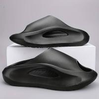 Zapatillas De Nubes Para Hombre Antideslizantes Casual Con Tobillero Abierto Para Interior Exterior Playa Ducha Primavera Y Verano - details 0