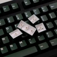 Aifei Keycaps Set Grande Doble Shot Perfil Cherry ABS Para Teclado Wooting GMK Hi75 Switches Layout ANSI Split Purple Green - details 12