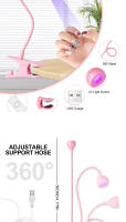 Lámpara LED UV Para Uñas Mini Portátil Con USB Secador De Luz UV Para Pintura De Uñas Gel Y Manicura En Salón De Belleza - details 3