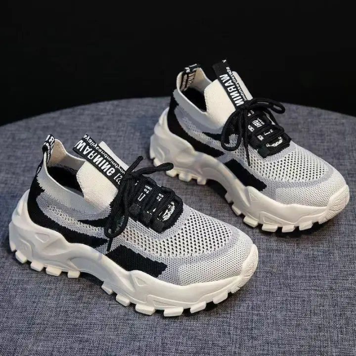Zapatillas De Correr Para Mujer Transpirables Y Ligeros Antideslizantes Deportivas Al Aire Libre Con Lazo Moda Tenis - 1