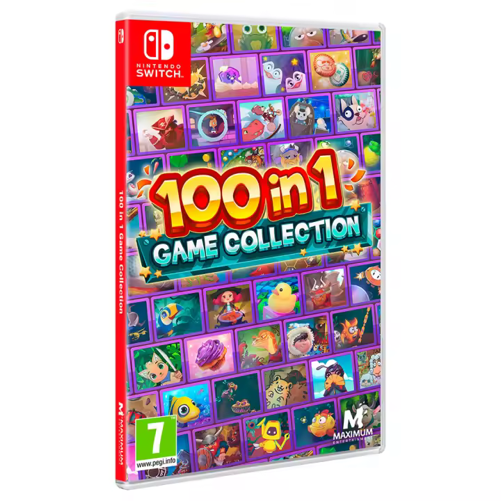 100 IN 1 GAME COLLECTION Switch - Nuevo a estrenar - PAL España - Meridiem Games - PREVENTA - Lanzamiento 19/06/25 - 1
