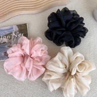 Cinturones Para El Cabello Para Mujer Diseño Único Con Volante Y Material Elegante Organza Románticos Y Suaves Accesorios De Moda Para Todas Las Estaciones - details 5