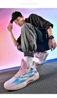 Nuevos Zapatos De Baloncesto Para Hombres Deportivos Y Casual Antideslizantes Transpirables Absorción De Choque Para Parejas Y Estudiantes - details 15