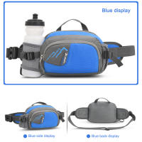 Bolsa De Cintura Para Correr Con Portabotella Para Hombres Y Mujeres Bolsa De Hombro Con Portabotella Para Deportes Y Senderismo VAKIND - details 2